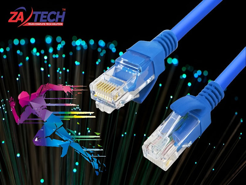 ZATECH Cat6 Cable 1.5 Mtr Utp Copper
