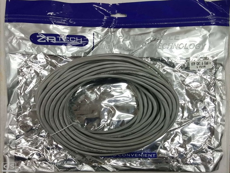 ZATECH Cat6 Utp Cable 15 Mtr
