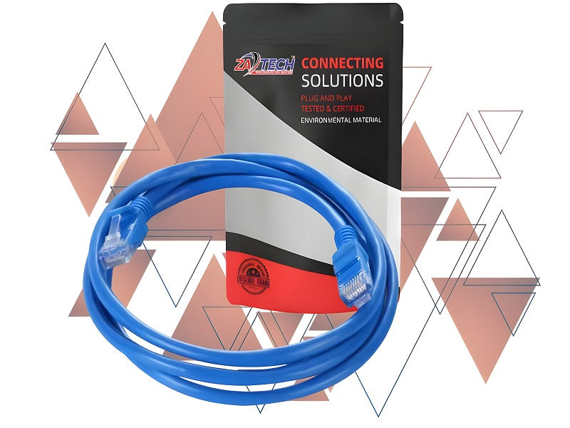 ZATECH Cat6 Cable 1 Mtr Utp Copper