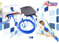 ZATECH Cat6 Cable 1 Mtr Utp Copper