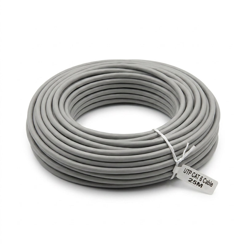 ZATECH Cat6 UTP Network Cable 25m - RJ45 Gigabit Ethernet LAN Patch Lead