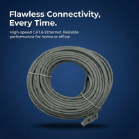 ZATECH Cat6 UTP Network Cable 25m - RJ45 Gigabit Ethernet LAN Patch Lead
