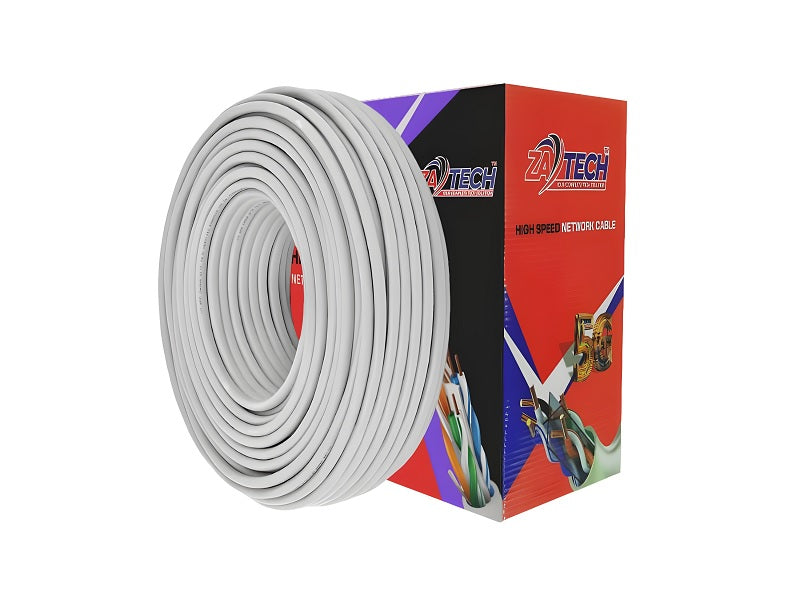 ZATECH Cat6 305M Ftp Full Copper 0.57mm