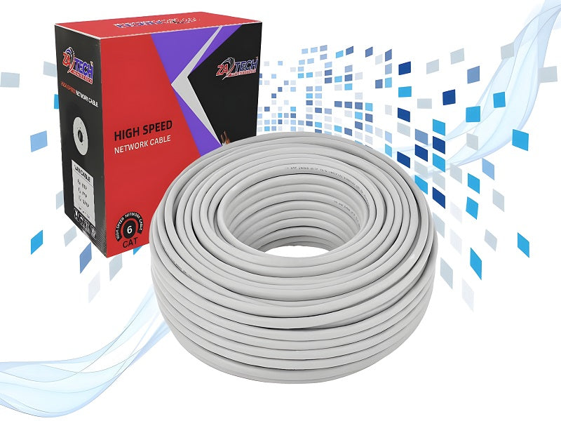 ZATECH Cat6 305M Ftp Full Copper 0.57mm
