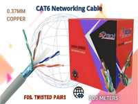 ZATECH Cat6 305M Ftp 0.37 Mm Network Cab