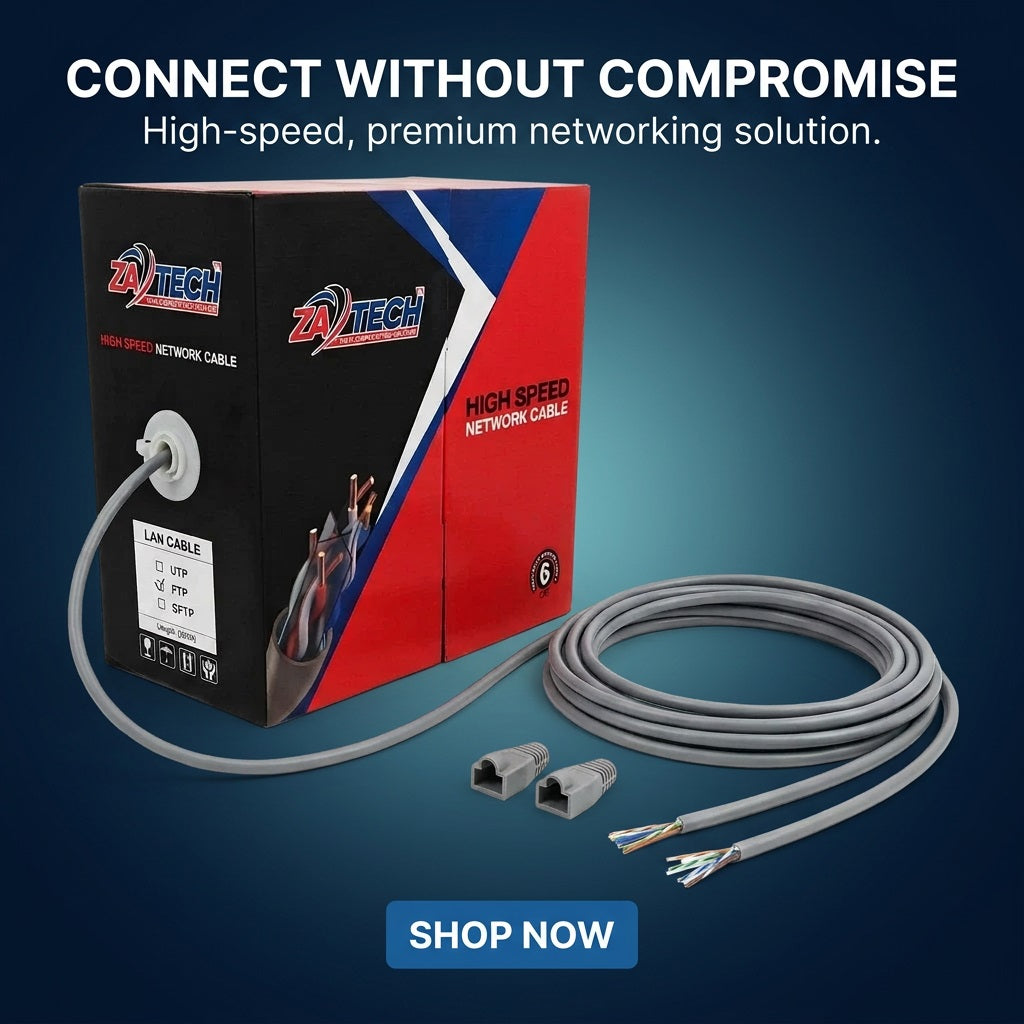 ZATECH Cat6 305M Ftp 0.45 Mm Network Cab – view 4