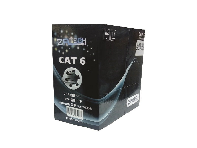 ZATECH Cat6 High Q Cables Approx 305 Mtr