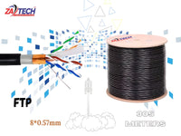ZATECH Cat6 305Mtr Outdoor Full Copper