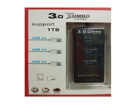 ZATECH  Card Reader + 3 Port Hub Usb 3.0