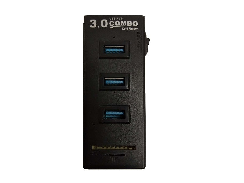 ZATECH  Card Reader + 3 Port Hub Usb 3.0
