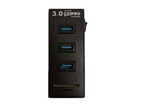 ZATECH  Card Reader + 3 Port Hub Usb 3.0