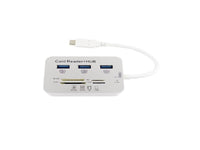 ZATECH 4In1 Card Reader+3P Hub Usb3.0