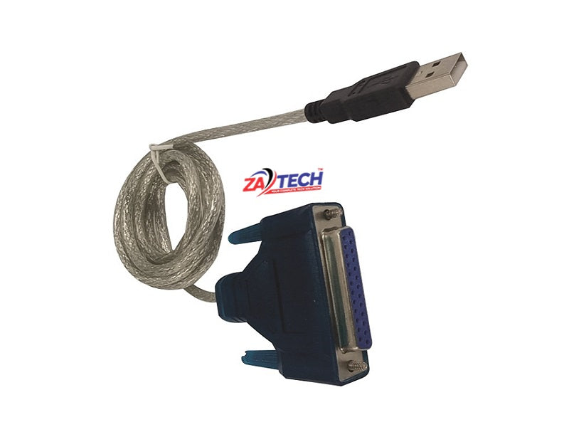 ZATECH Cable Usb To Db25 Parallel Usb2.0