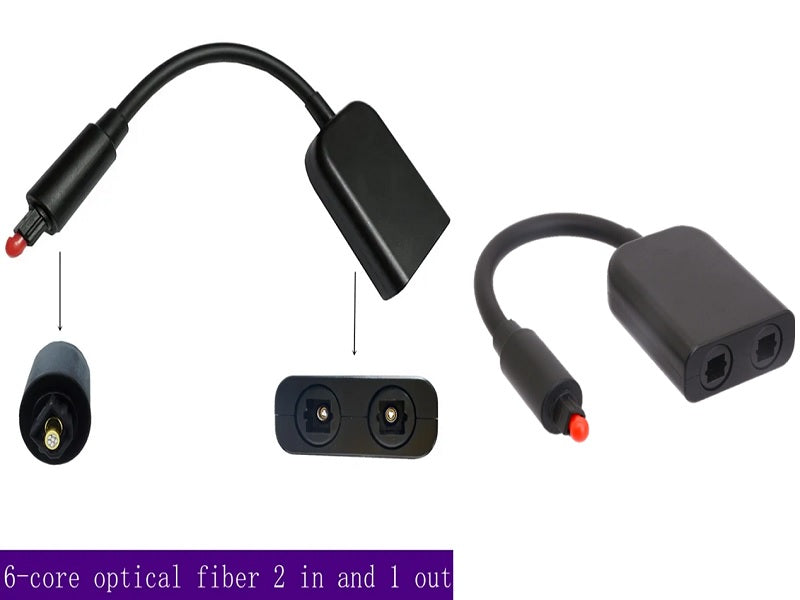 ZATECH Digital Optical Splitter 2 Way