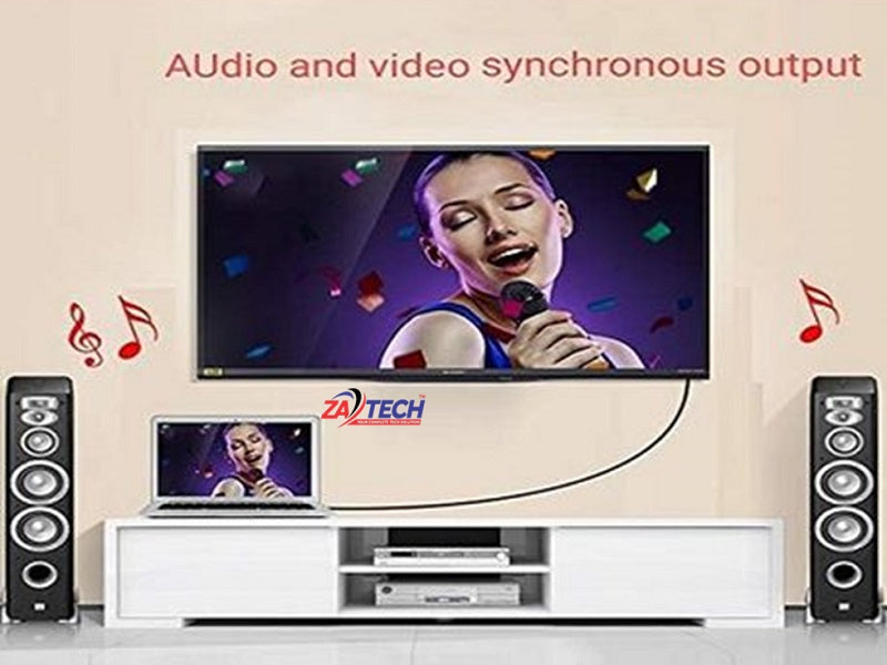 ZATECH Display 2 Hdmi 1.8 Mtr Cable