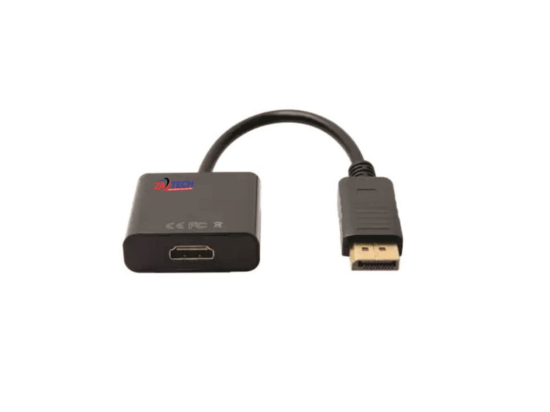 ZATECH Display To Hdmi Female Adapter