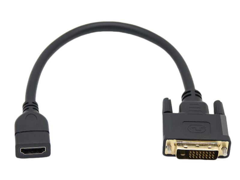 ZATECH Dvi Male To Hdmi Female Adapter