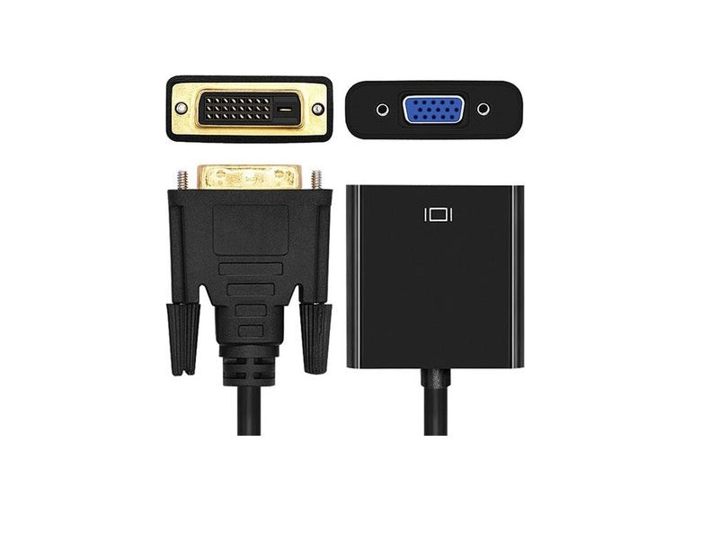 ZATECH Dvi Male To Vga Female Adapter