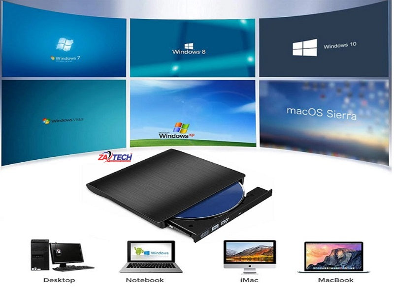 ZATECH External Dvd Writer Usb 3.0