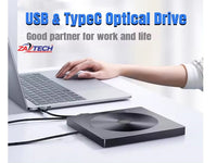 ZATECH External Dvd Writer Usb 3.0/Typec