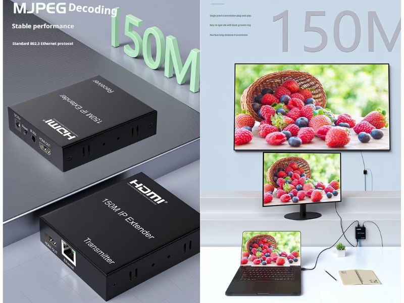 ZATECH Hdmi 150M Ip Extender