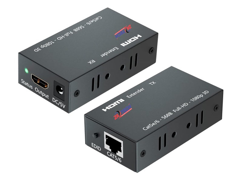 ZATECH Hdmi Extender 60 Mtr Cat5/Cat6
