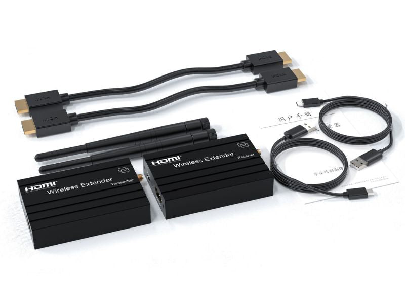 ZATECH HDMI 200M USB  WIRELESS EXTENDER