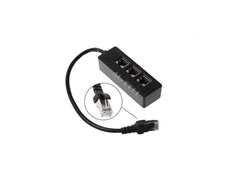 ZATECH Rj45 Extender 3 Port