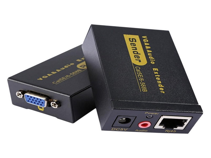 ZATECH Vga Extender 100 Mtr With P/Suppl