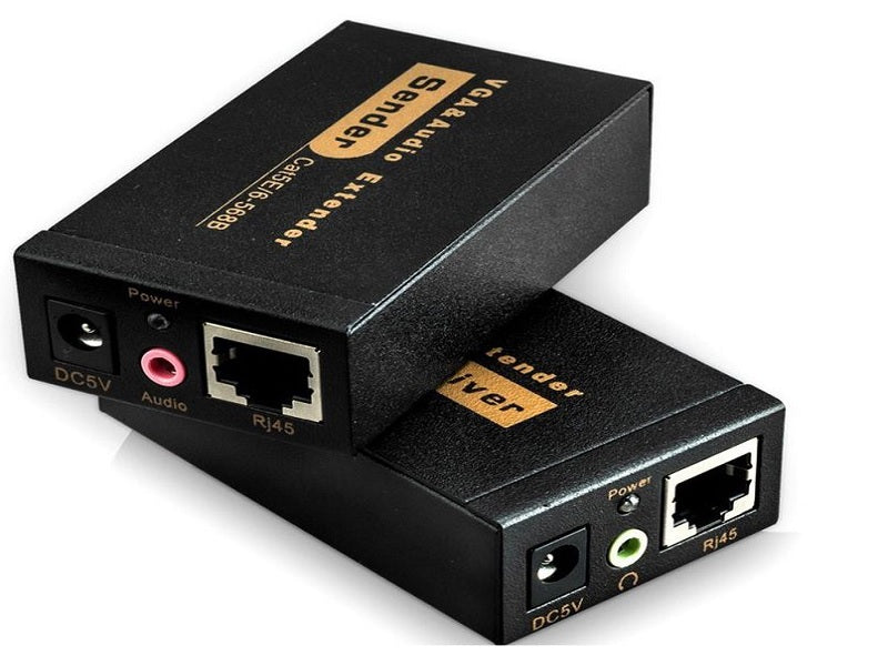 ZATECH Vga Extender 100 Mtr With P/Suppl
