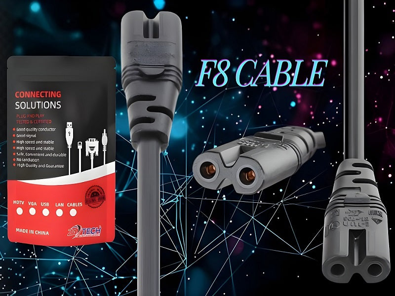 ZATECH Figure 8 Mains Cord