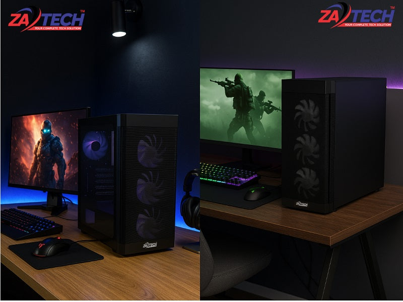 ZATECH Gaming Computer Case 602 Black