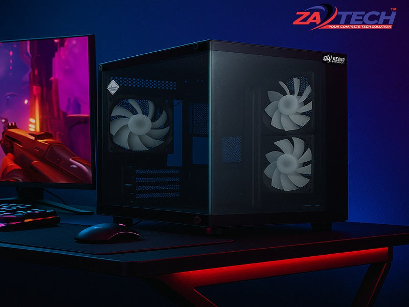 ZATECH Gaming Computer Case H100 Black