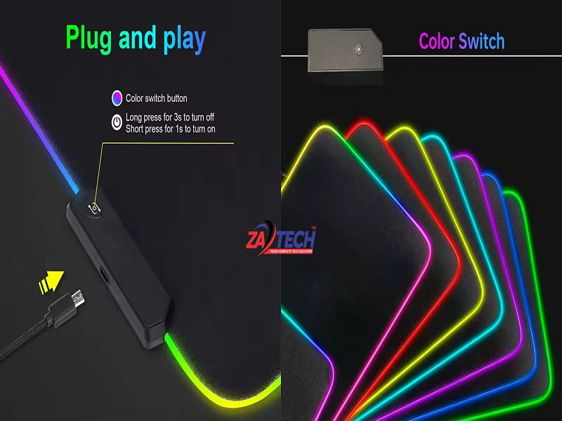 ZATECH Gaming Mouse Pad 250X350X4Mm