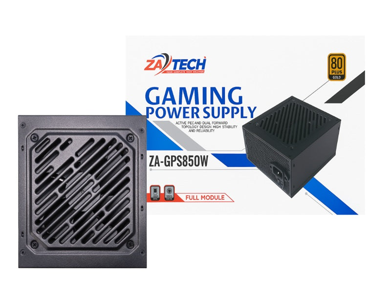 ZATECH 850W Gaming Power Supply Gold