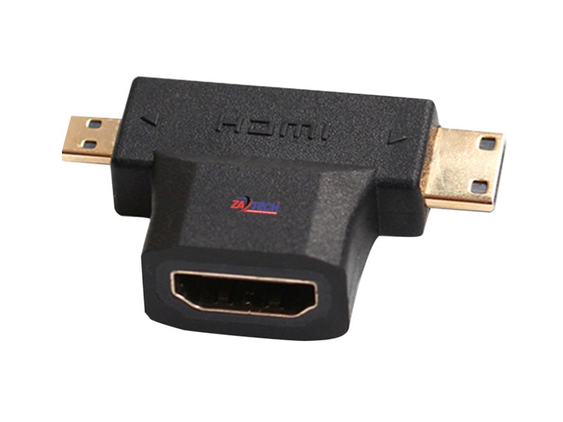ZATECH Mini Hdmi + Micro Hdmi To Hdmi