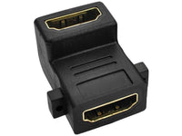 ZATECH Hdmi Female To Hdmi Female 90Degr