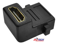 ZATECH Hdmi Female To Hdmi Female 90Degr