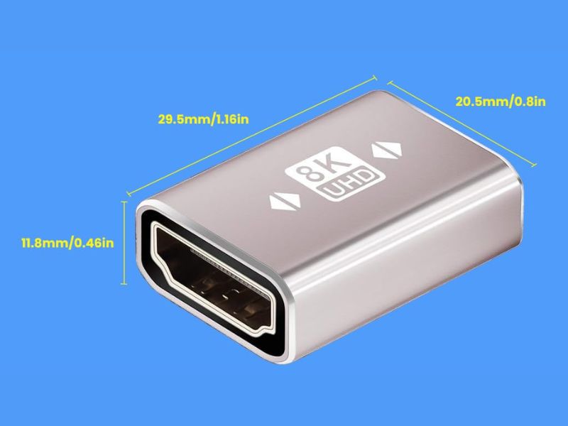 ZATECH Hdmi Female To Hdmi Female-8K
