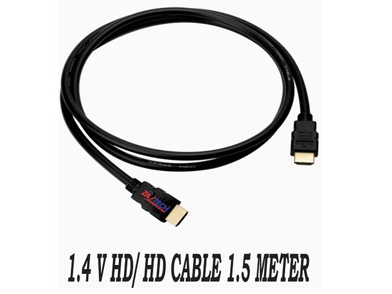 ZATECH Hdmi Cable 1.5 Mtr