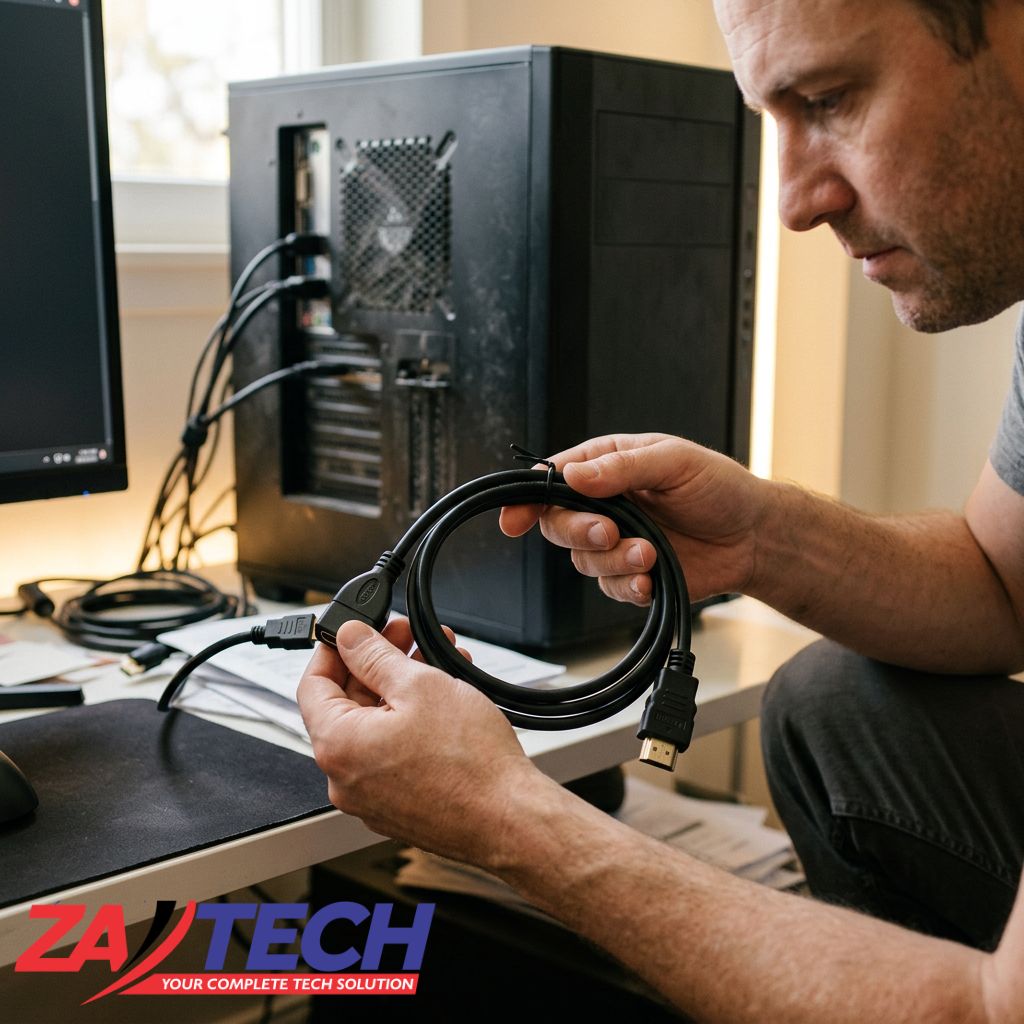 ZATECH Hdmi Extention Cable 1 Mtr