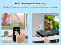 ZATECH Hdmi Matrix 2X4 - 4K@60Hz