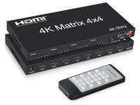 ZATECH Hdmi Matrix 4X4 - 4K@60Hz