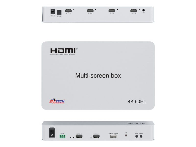 ZATECH Hdmi Multi Screen Box (4K@60HZ)