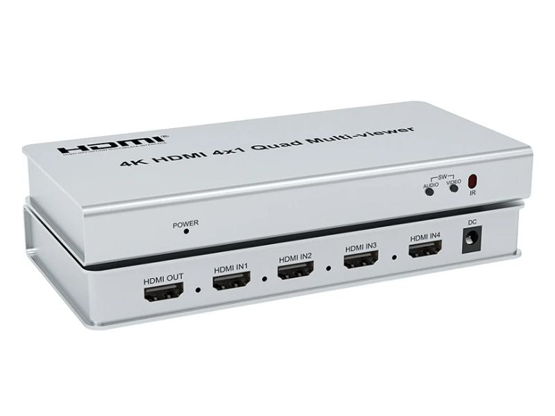 ZATECH 4K Hdmi 4X1 Quad Multiviwer