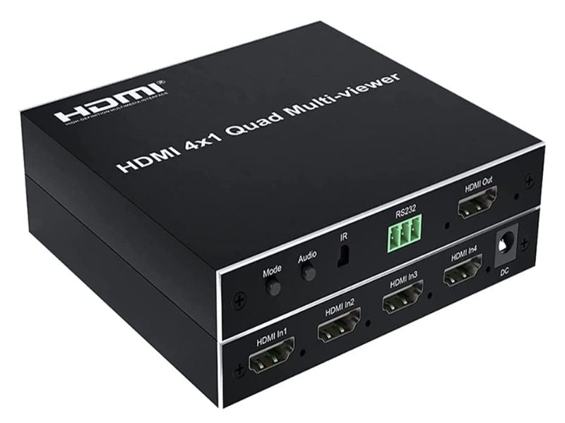 ZATECH Hdmi 4X1 Quad Multiviwer