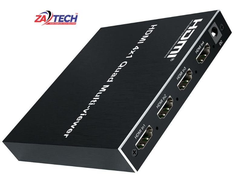 ZATECH Hdmi 4X1 Quad Multiviwer