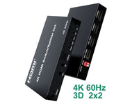 ZATECH 2 Port 4K Hdmi Switch + Splitter