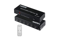 ZATECH 2 Port 4K Hdmi Switch 4X Splitter