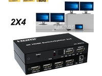ZATECH 4 Port 4K Hdmi Switch + Rem 60Hz